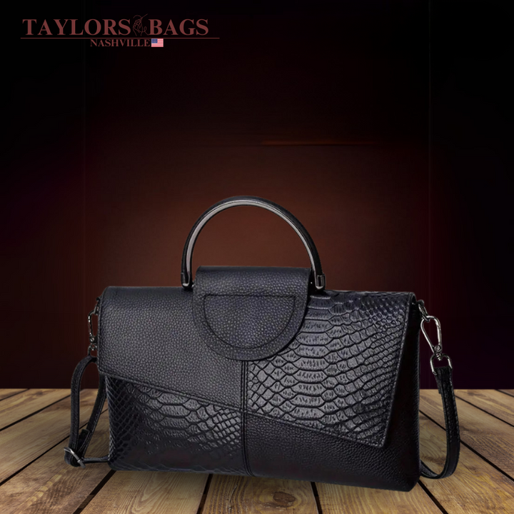 Sienna’s Croc | Embossed Luxury Bag