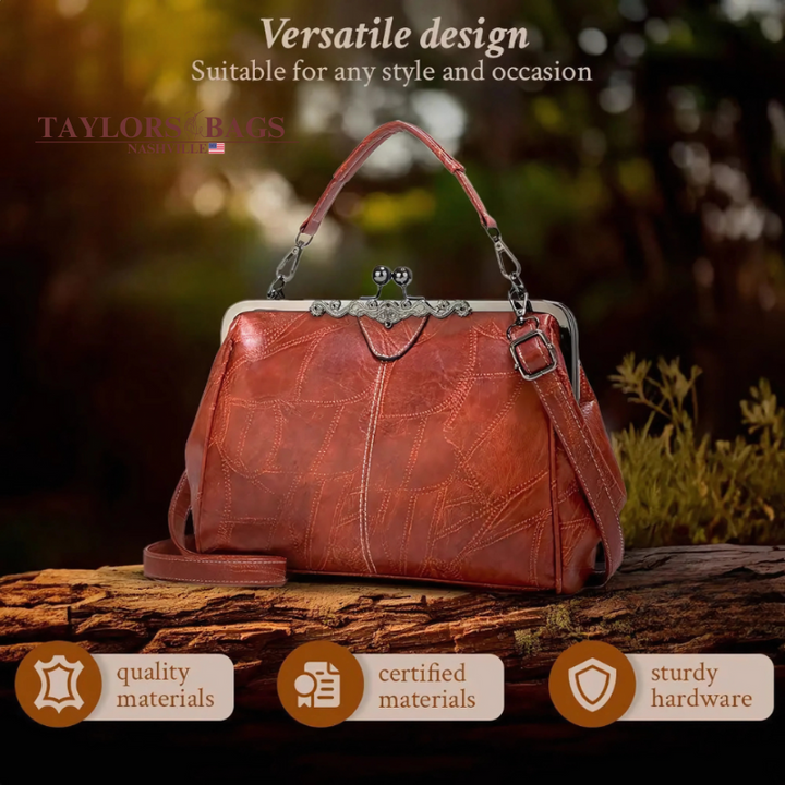 Sophie’s Timeless Appeal | Vintage Leather Bag