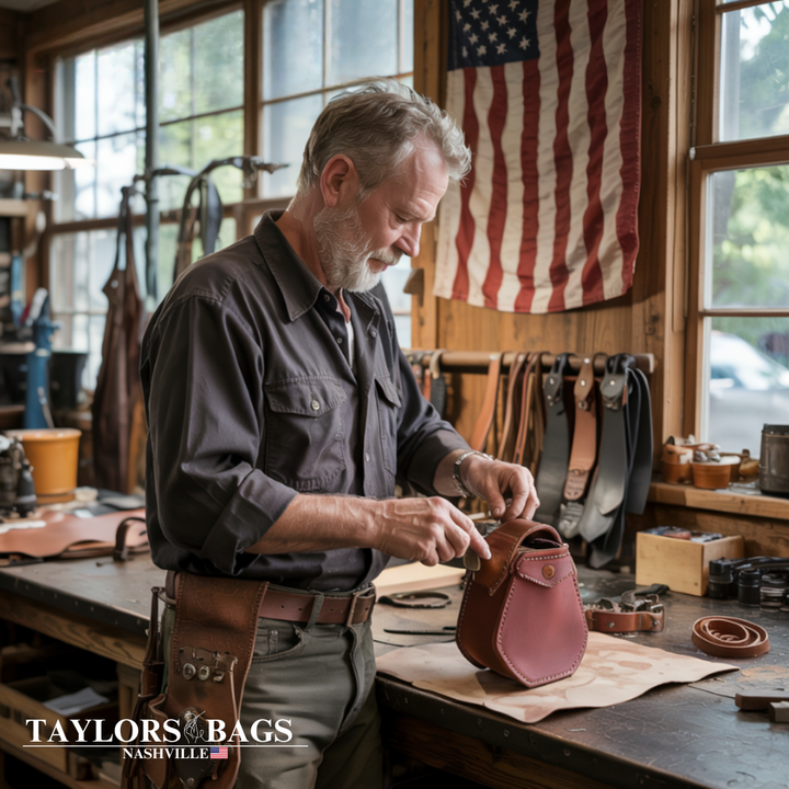 Sophie’s Timeless Appeal | Vintage Leather Bag