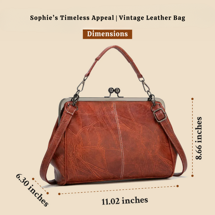 Sophie’s Timeless Appeal | Vintage Leather Bag