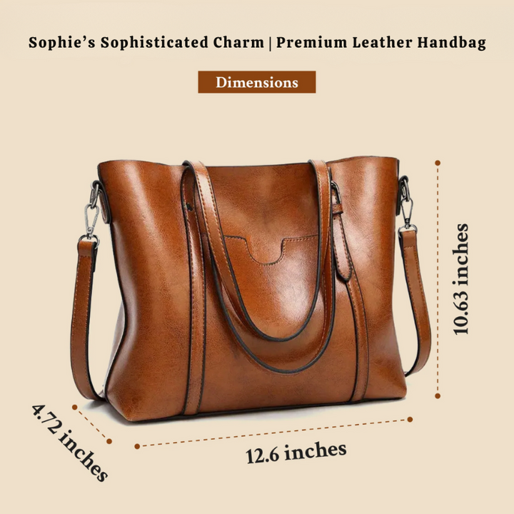 Sophie’s Sophisticated Charm | Premium Leather Handbag
