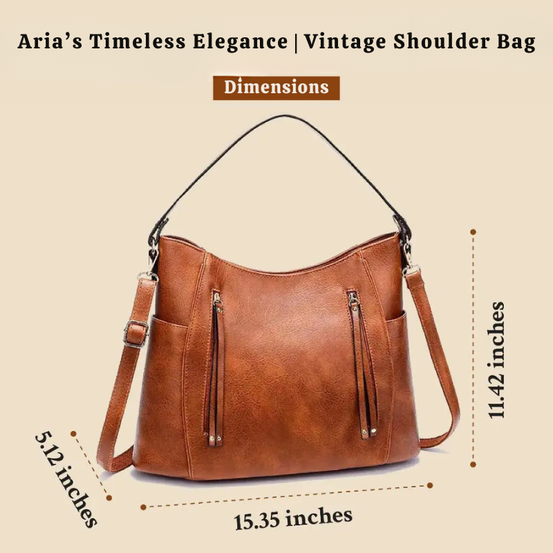 Aria’s Timeless Elegance | Vintage Shoulder Bag