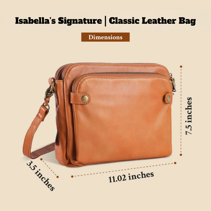 Isabella’s Signature | Classic Leather Bag