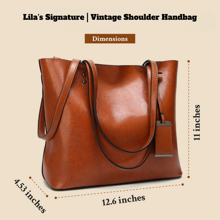 Lila’s Signature | Vintage Shoulder Handbag