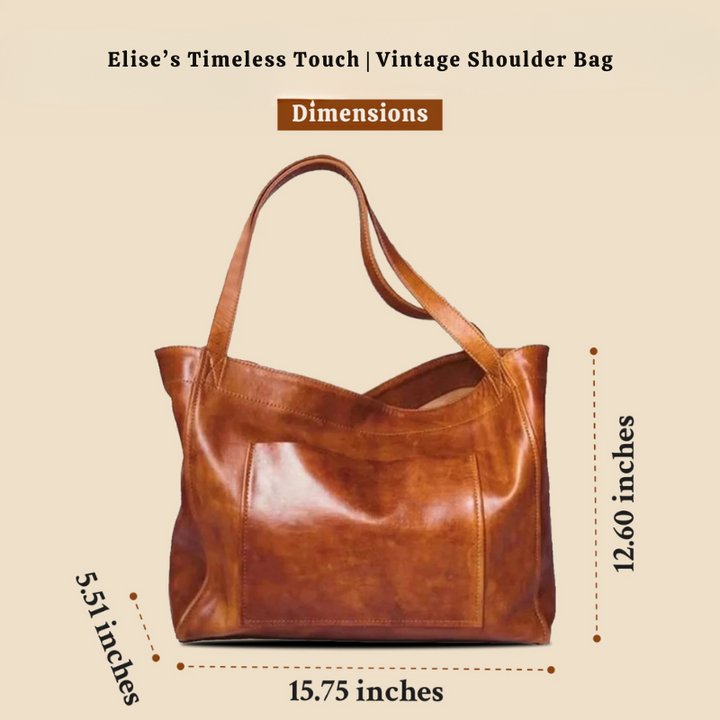 Elise’s Timeless Touch | Vintage Shoulder Bag
