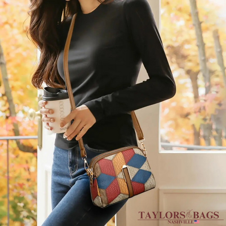 Autumn’s Patchwork | Mini Crossbody Bag
