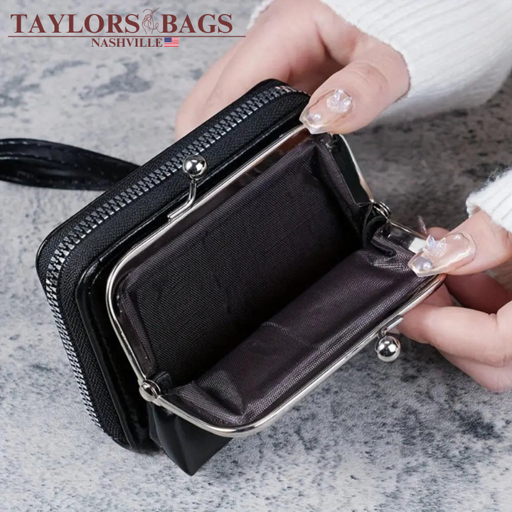 Madeline’s Retro Kiss | Lock Coin Purse