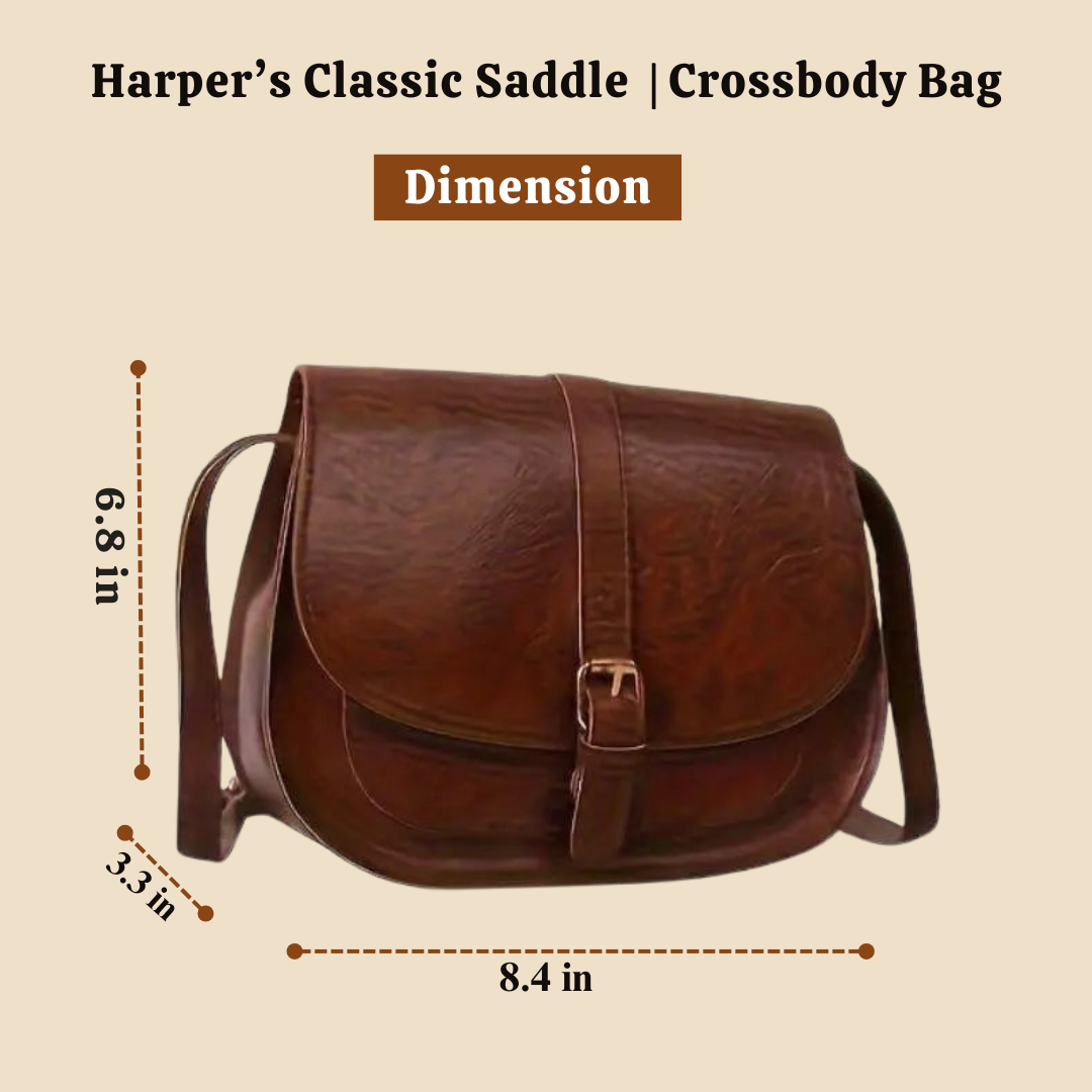 Madison’s Classic Saddle  | Crossbody Bag
