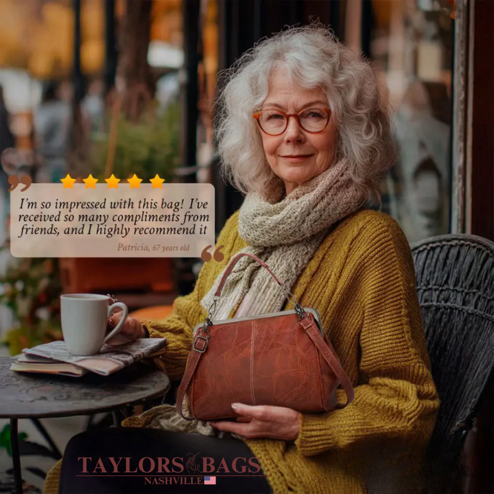 Sophie’s Timeless Appeal | Vintage Leather Bag