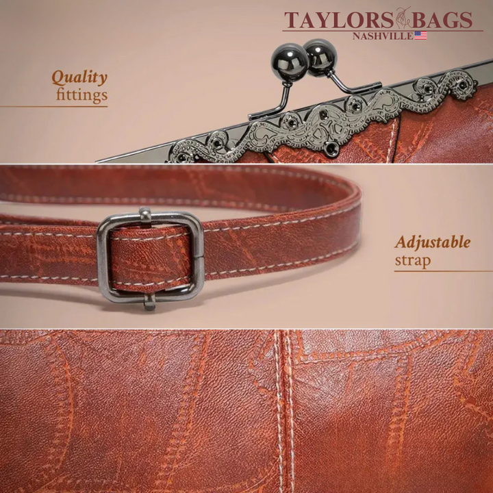 Sophie’s Timeless Appeal | Vintage Leather Bag