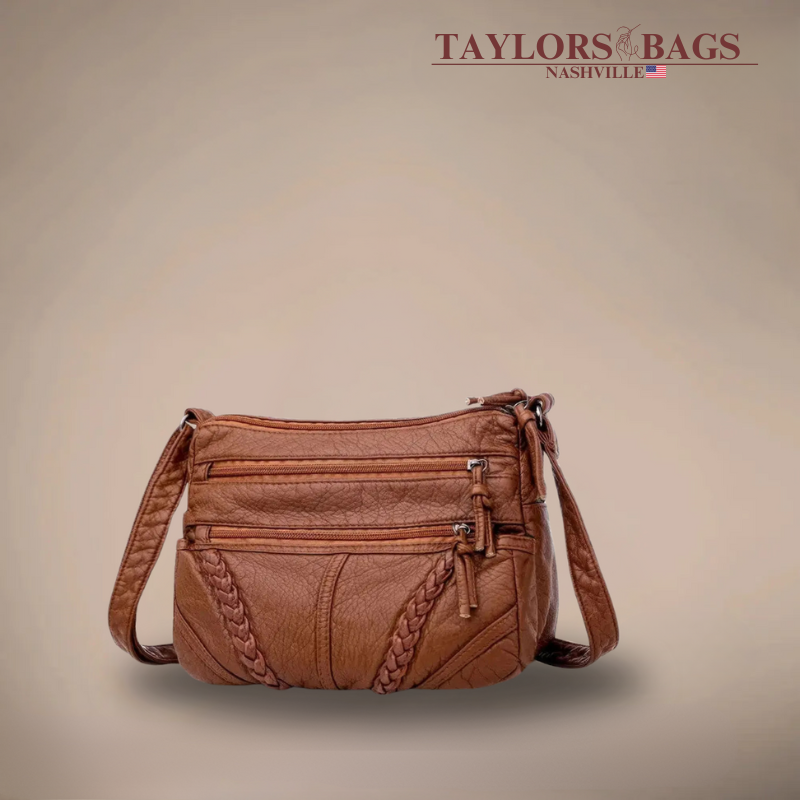 Lucienne’s Luxe Touch | Classic Leather Bag