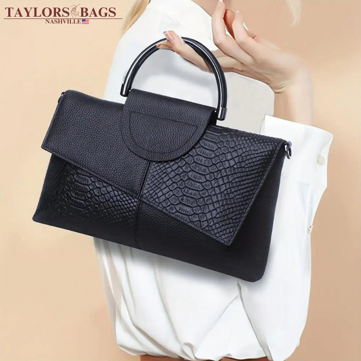 Sienna’s Croc | Embossed Luxury Bag