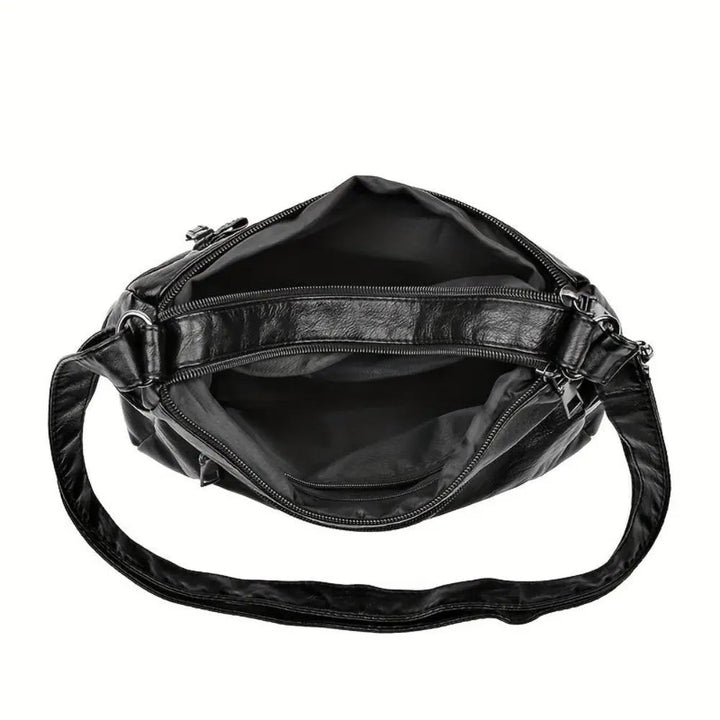 Isabel’s Rivet Accented Crossbody | Anti-Theft Crossbody Bag