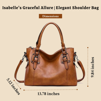 Isabelle’s Graceful Allure | Elegant Shoulder Bag